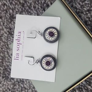 Lia Sophia dangle earrings
